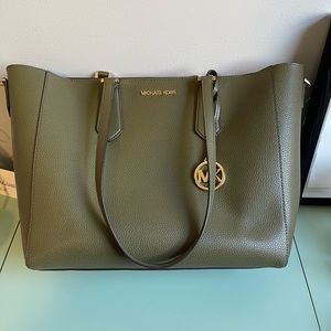 Three in one Michael Kors tote with two inserts and strap